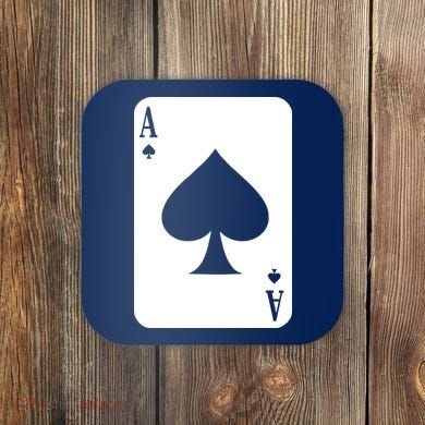 Ace Of Spades Coaster