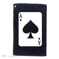 Ace Of Spades Golf Towel thumb 0