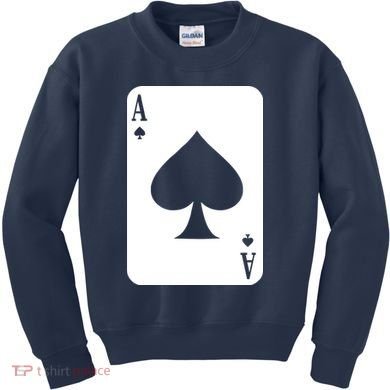Ace Of Spades Kids Sweatshirt