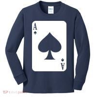 Ace Of Spades Kids Long Sleeve Shirt thumb 0