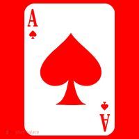 Ace Of Spades Santa Hat thumb 1