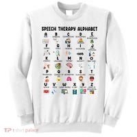 Abc Of Speech Therapy Alphabet Speech Language Pathologist Sweatshirt thumb 0