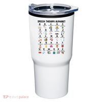 Abc Of Speech Therapy Alphabet Speech Language Pathologist Tumbler thumb 0