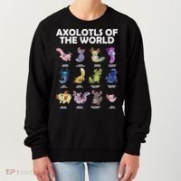 Axolotls Of The World Women's Sweatshirt thumb 0