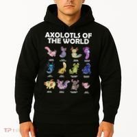 Axolotls Of The World Hoodie thumb 2