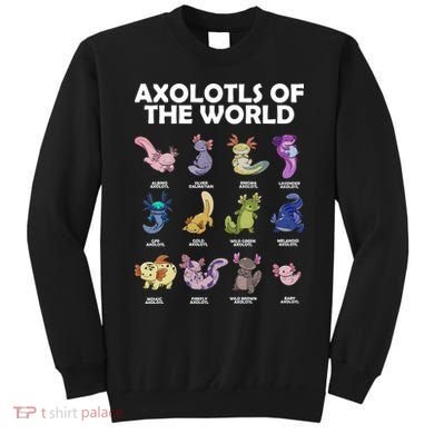 Axolotls Of The World Sweatshirt