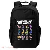 Axolotls Of The World Backpack thumb 0