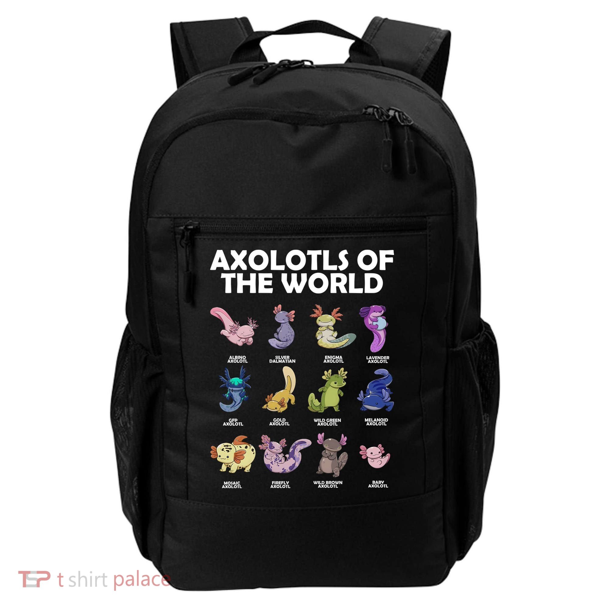 Axolotls Of The World Backpack