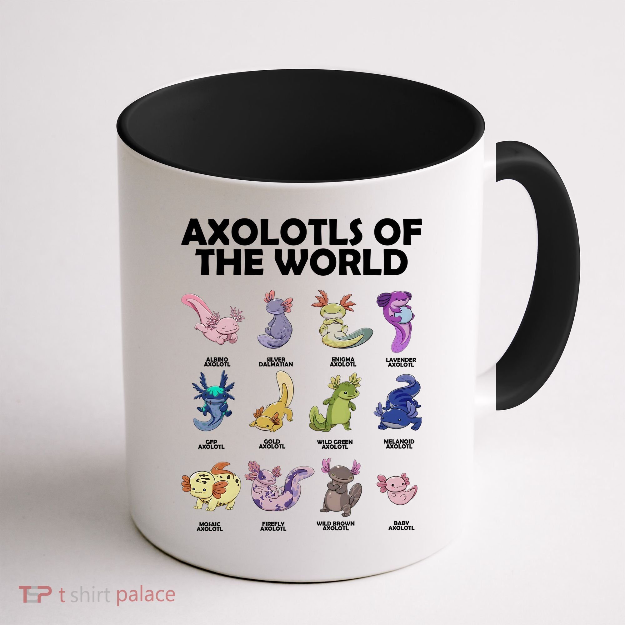 Axolotls Of The World Coffee Mug