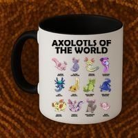 Axolotls Of The World Coffee Mug thumb 2