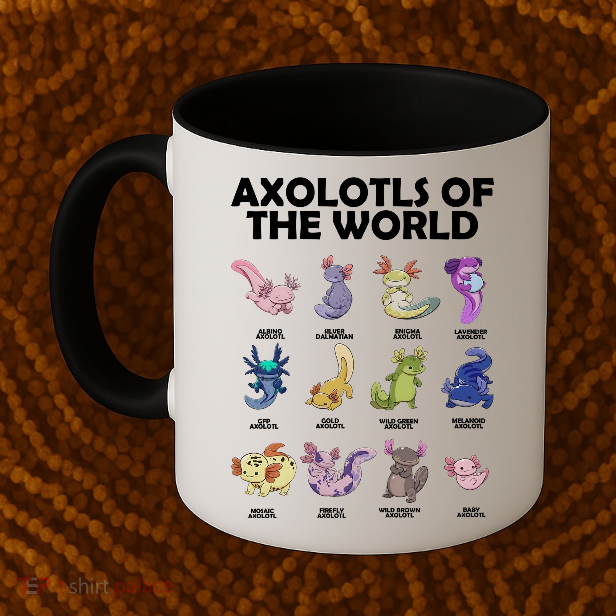 Axolotls Of The World Coffee Mug