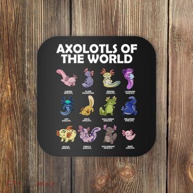 Axolotls Of The World Coaster