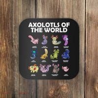Axolotls Of The World Coaster thumb 0