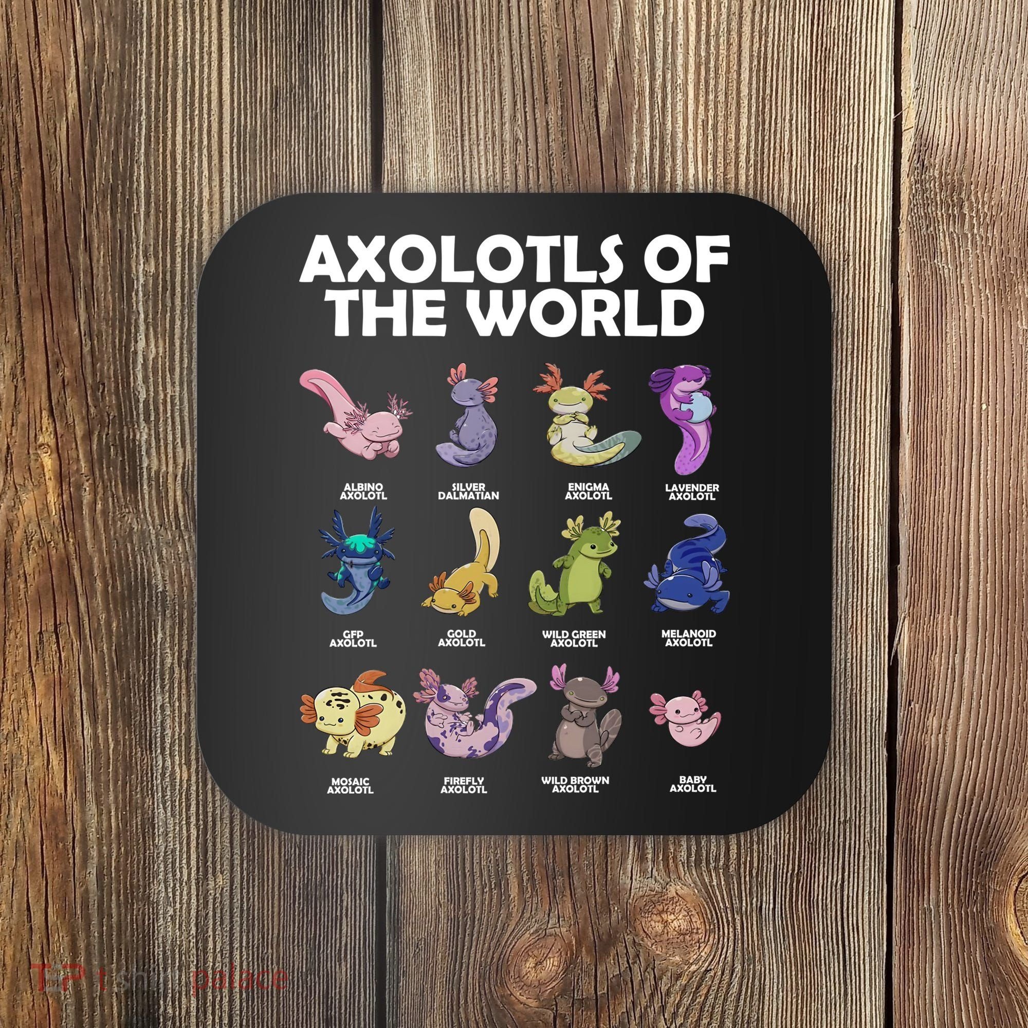 Axolotls Of The World Coaster