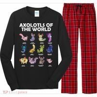 Axolotls Of The World Long Sleeve Pajama Set thumb 0