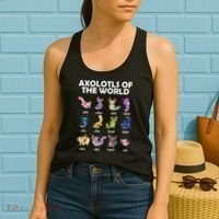 Axolotls Of The World Women's Tank Top thumb 2
