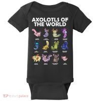 Axolotls Of The World Baby Bodysuit thumb 0