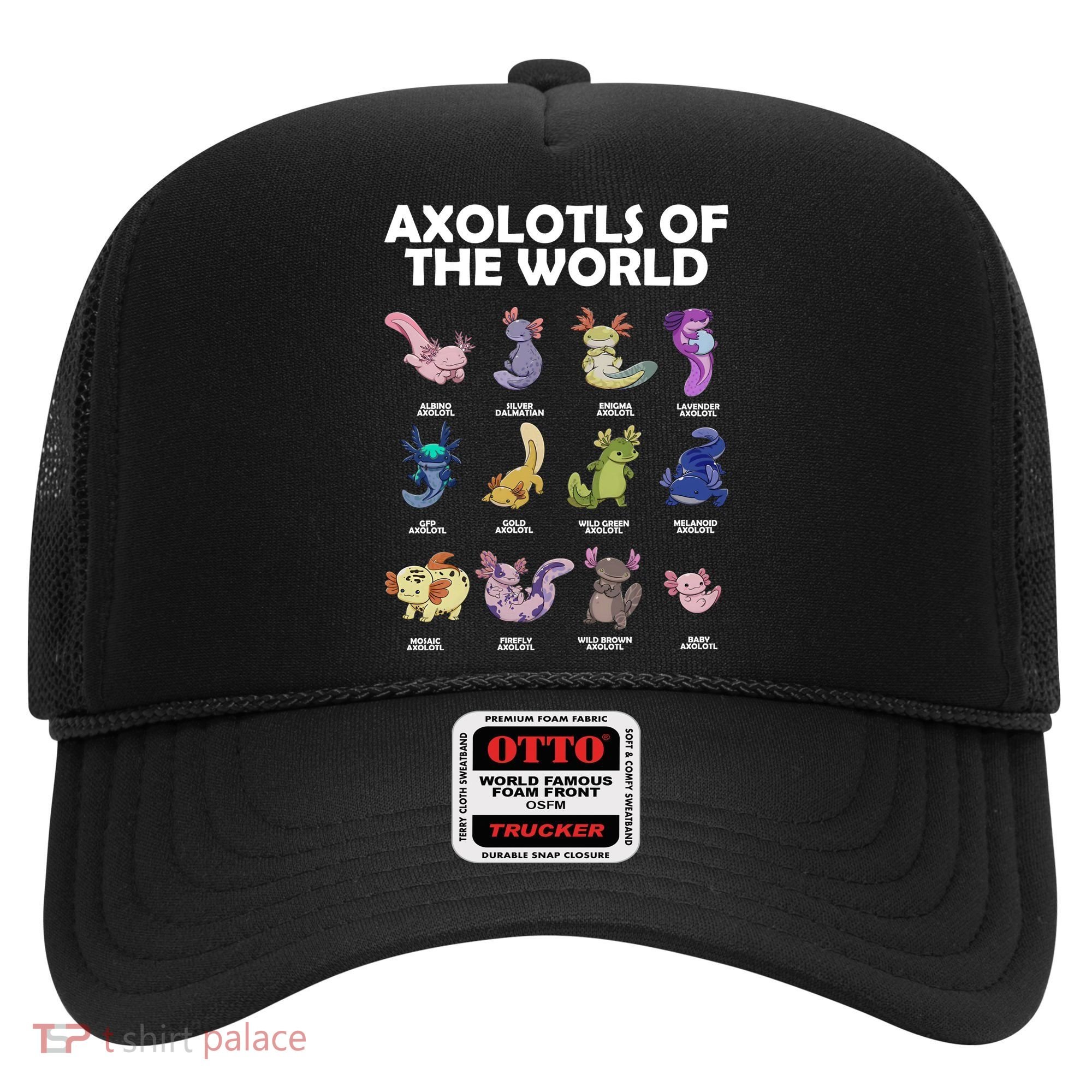 Axolotls Of The World Hat