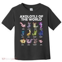 Axolotls Of The World Toddler T-Shirt thumb 0
