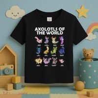 Axolotls Of The World Toddler T-Shirt thumb 3