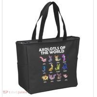 Axolotls Of The World Tote Bag thumb 2
