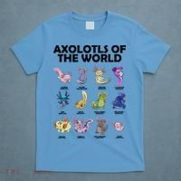 Axolotls Of The World T-Shirt thumb 4