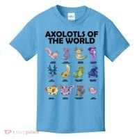 Axolotls Of The World Kids T-Shirt thumb 0
