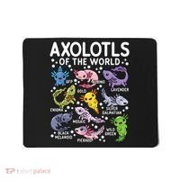 Axolotls Of The World Cute Kawaii Axolotl Mousepad thumb 0