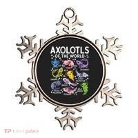 Axolotls Of The World Cute Kawaii Axolotl Ornament thumb 0