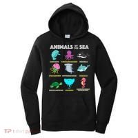 Animals Of The World Sea Creatures Funny Ocean Humor Meme Women's Hoodie thumb 0
