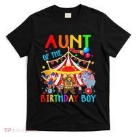 Aunt Of The Birthday Carnival Circus Themed Family Bday T-Shirt thumb 0
