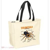 Anatomy Of Tarantula Spider Arthropod Arachnid Arachnophile Tote Bag thumb 2