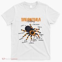 Anatomy Of Tarantula Spider Arthropod Arachnid Arachnophile T-Shirt thumb 0