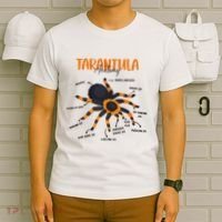 Anatomy Of Tarantula Spider Arthropod Arachnid Arachnophile T-Shirt thumb 6