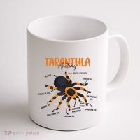 Anatomy Of Tarantula Spider Arthropod Arachnid Arachnophile Coffee Mug thumb 1