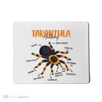 Anatomy Of Tarantula Spider Arthropod Arachnid Arachnophile Mousepad thumb 0