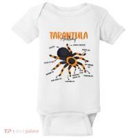 Anatomy Of Tarantula Spider Arthropod Arachnid Arachnophile Baby Bodysuit thumb 0