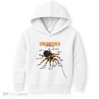 Anatomy Of Tarantula Spider Arthropod Arachnid Arachnophile Kids Hoodie thumb 0