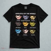 Axolotl of The World Gift Cute Axolotl T-Shirt thumb 5