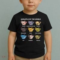 Axolotl of The World Gift Cute Axolotl Toddler T-Shirt thumb 2