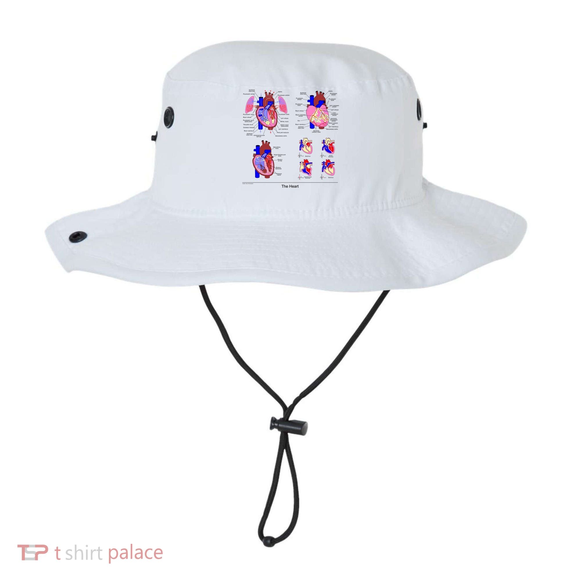 Anatomy Of The Heart Mug Bucket Hat
