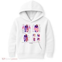 Anatomy Of The Heart Mug Kids Hoodie thumb 0