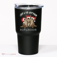 All Of The Otter Reindeer Funny Other Christmas Tumbler thumb 0
