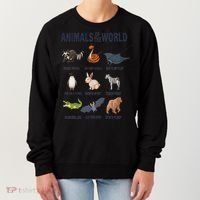 Animals Of The World Trash Panda Danger Noodle Women's Sweatshirt thumb 0