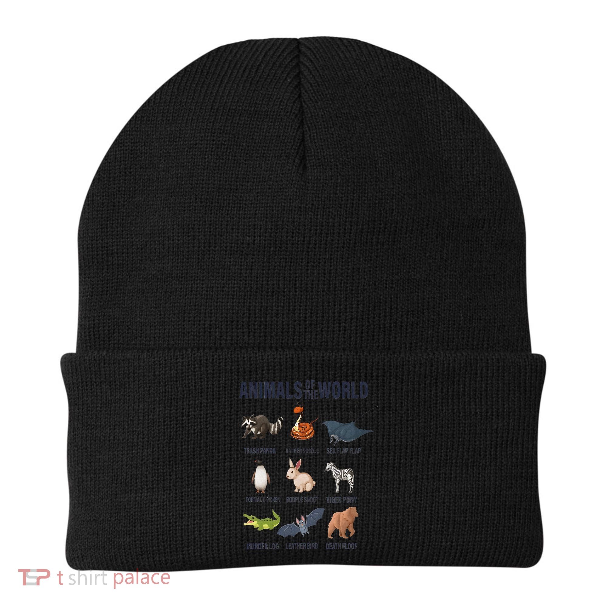 Animals Of The World Trash Panda Danger Noodle Beanie