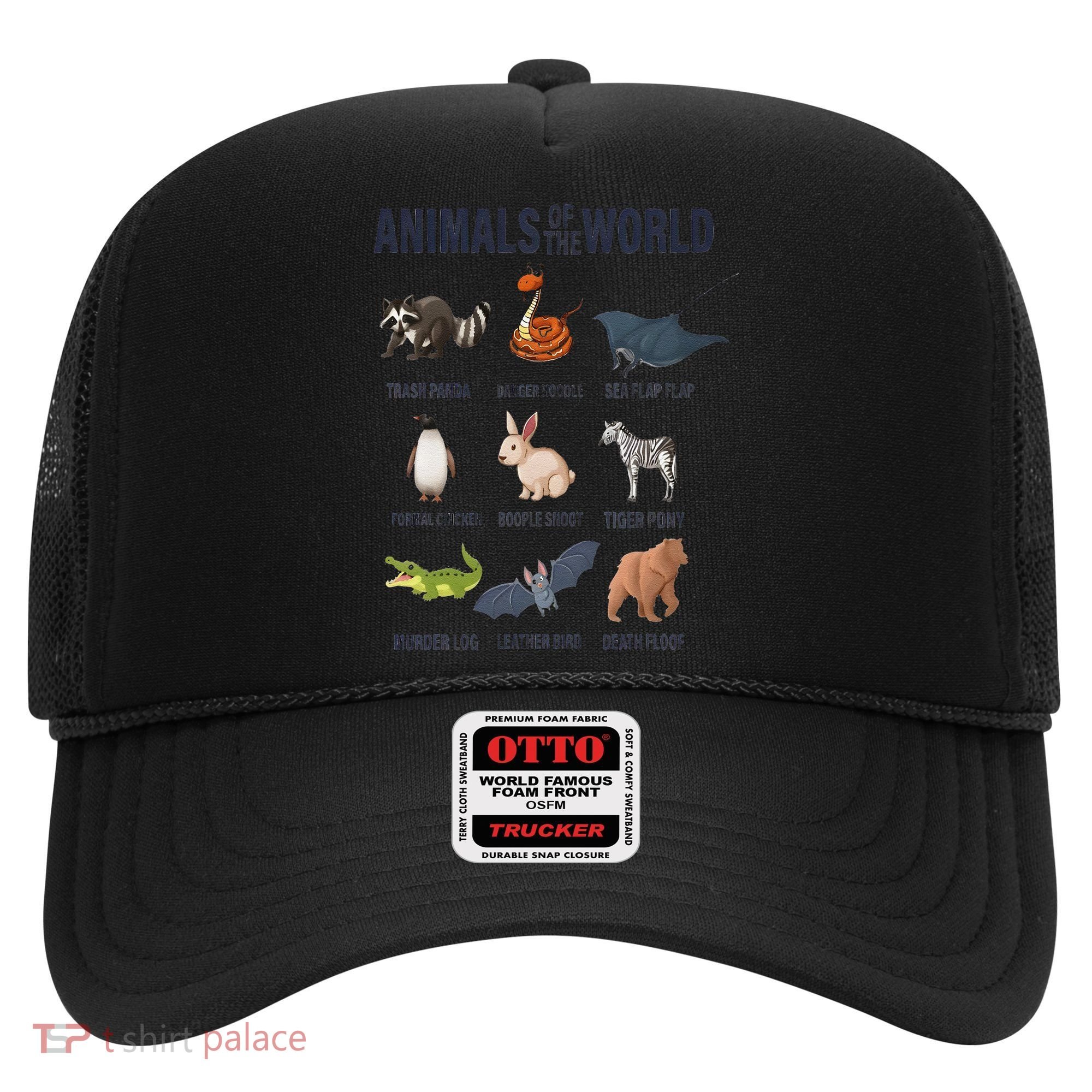 Animals Of The World Trash Panda Danger Noodle Hat