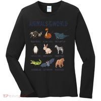 Animals Of The World Trash Panda Danger Noodle Women's Long Sleeve Shirt thumb 0