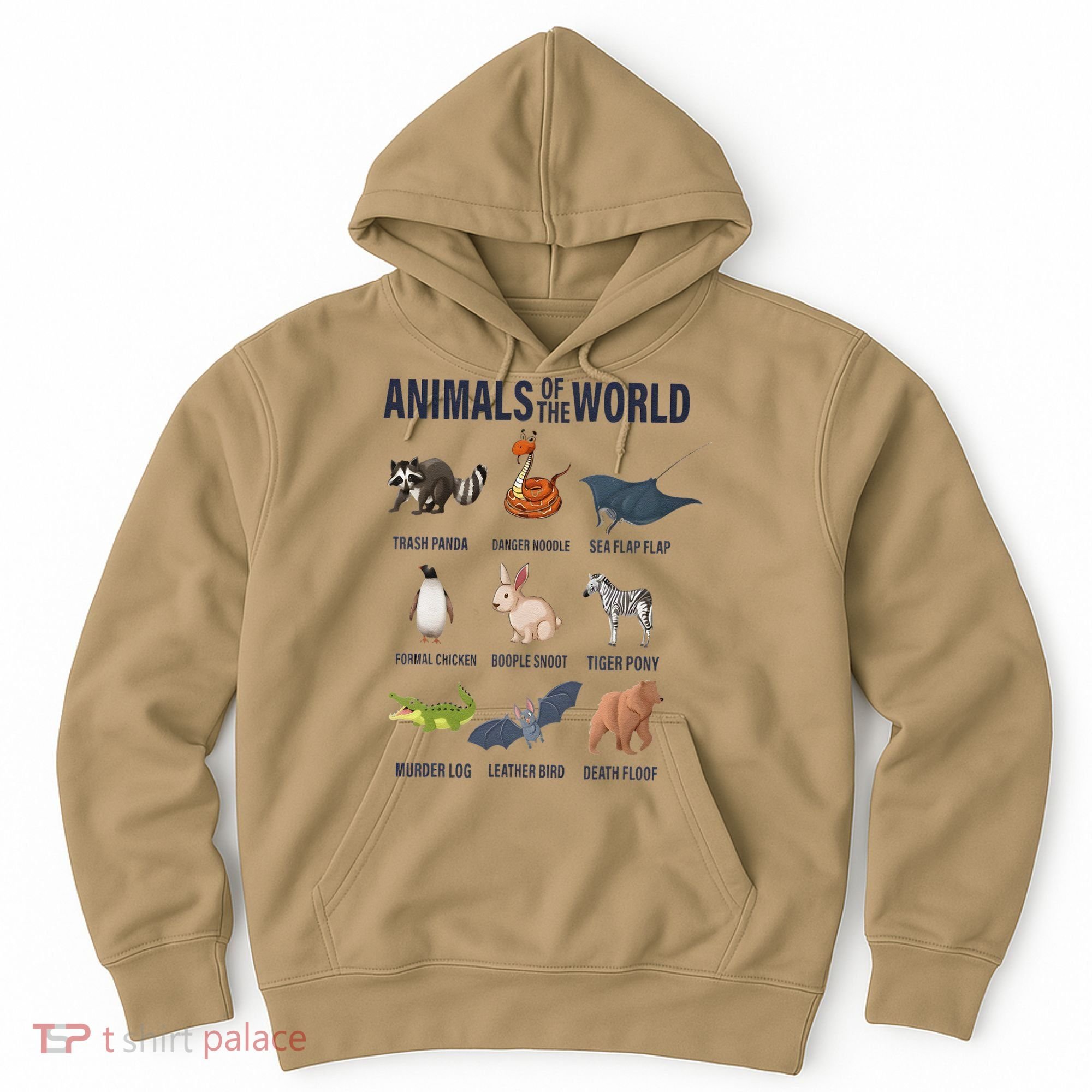 Animals Of The World Trash Panda Danger Noodle Hoodie