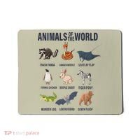 Animals Of The World Trash Panda Danger Noodle Mousepad thumb 0
