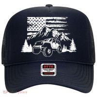 American Offroad USA Flag Atv Utv 4x4 Off Roading QUAD Hat thumb 0